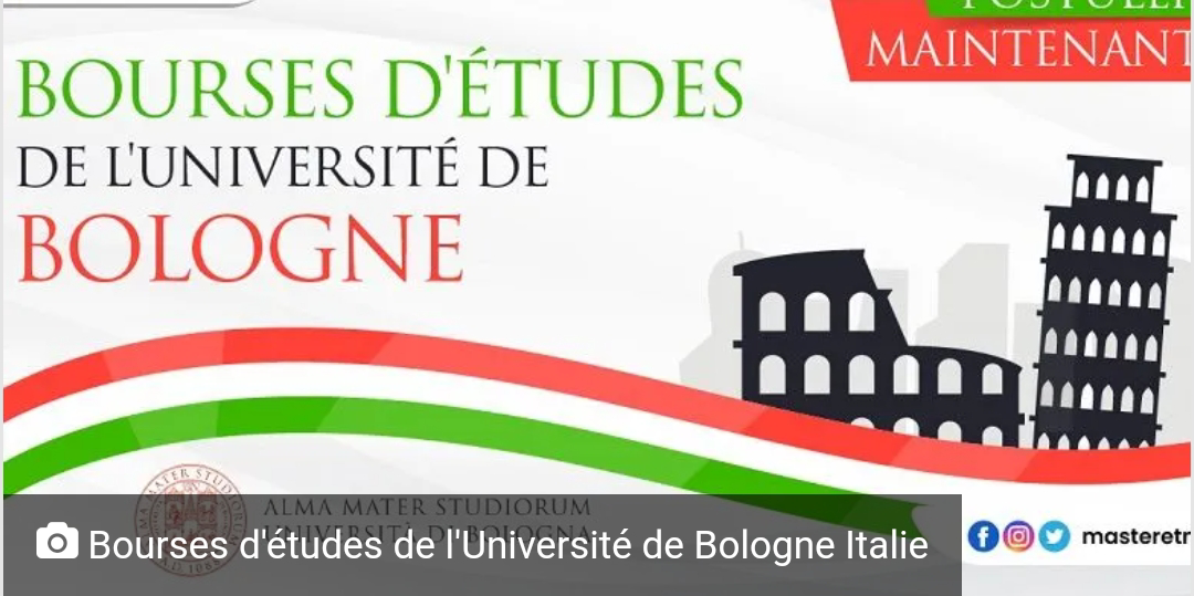 Bourse d'Études à l'université de Bologne en Italie 🇮🇹