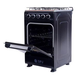 Full gas standing cooker + gas oven- Black