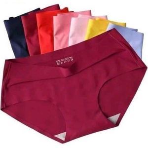 Ice silk seamless comfy panties 6pcs