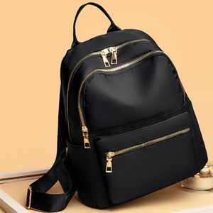 Leather Ladies Bags Women's Casual Waterproof Backpack Shoulder Bags