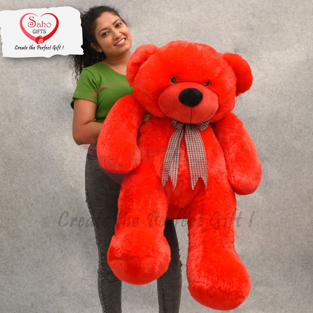 Teddy 3.5 Feet - Red