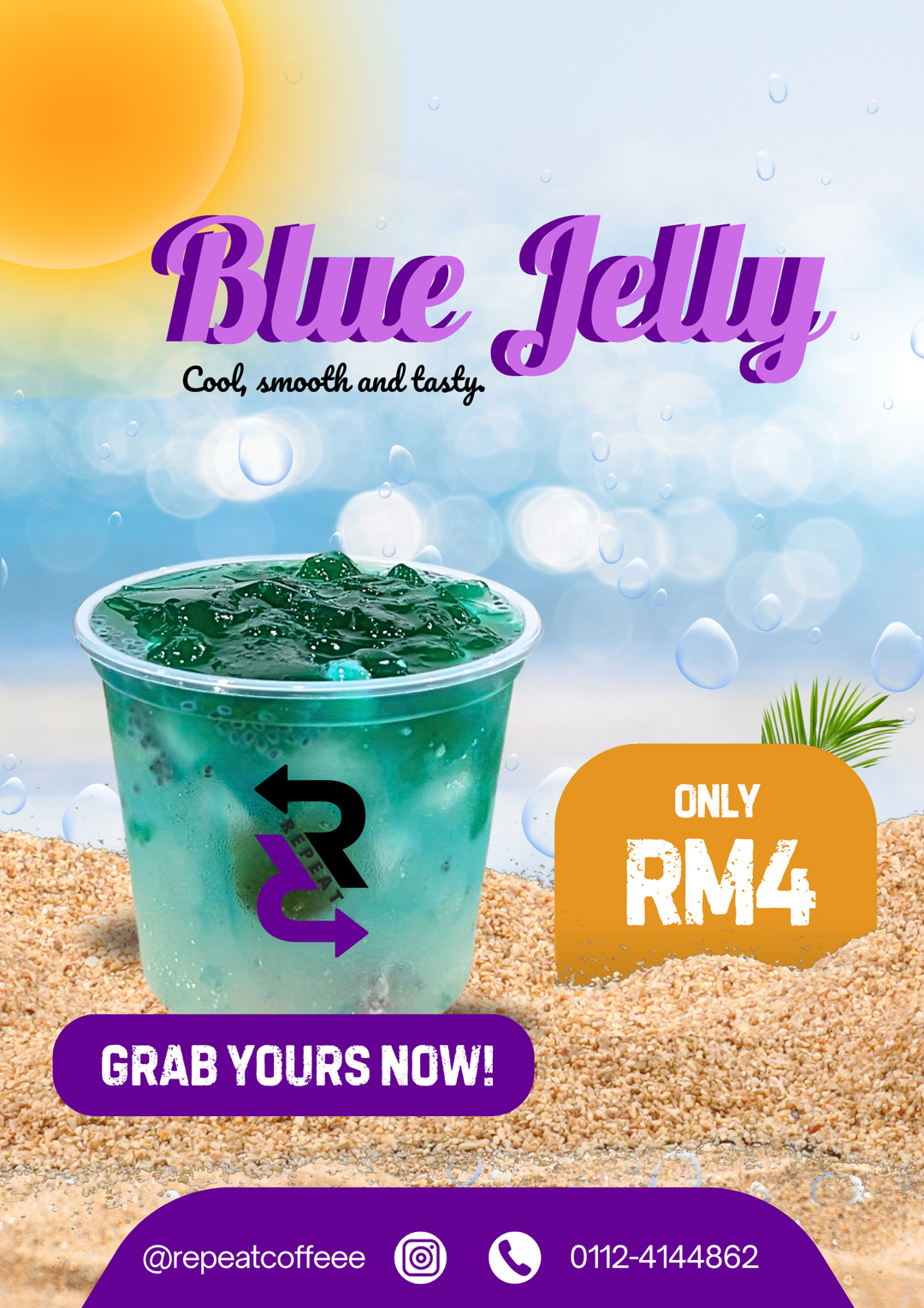 Limau Blue Jelly 