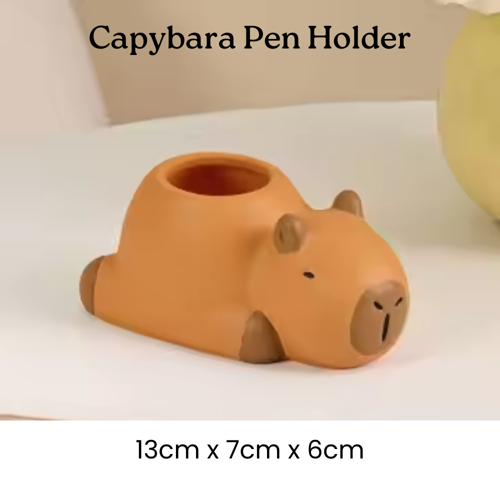 Capybara Pen Holder