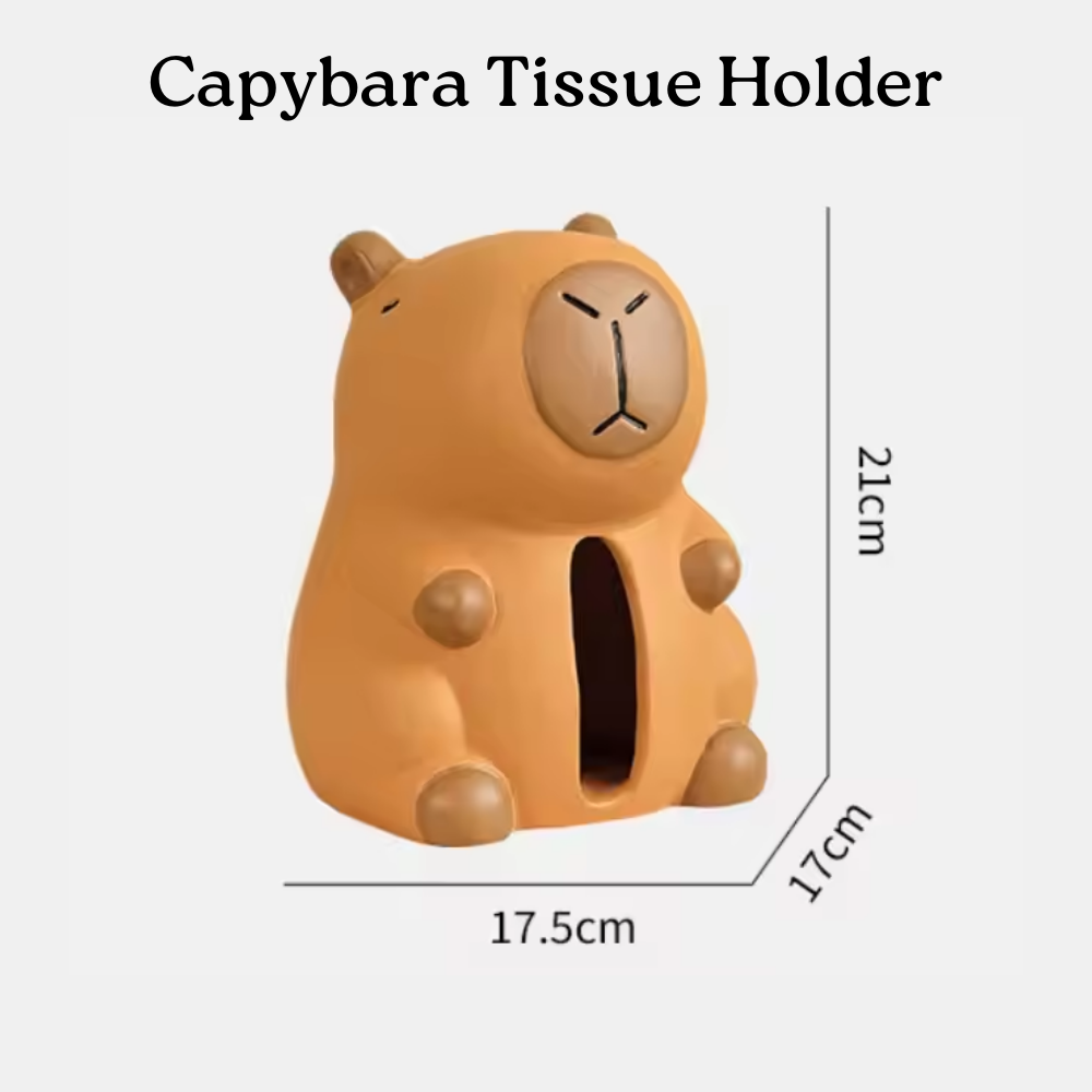 Capybara Tissue Holder