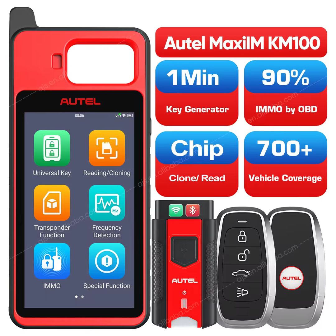 Autel MaxilM KM100X Universal Auto Key Programmer Generator Car Transponder/ Reading Cloning