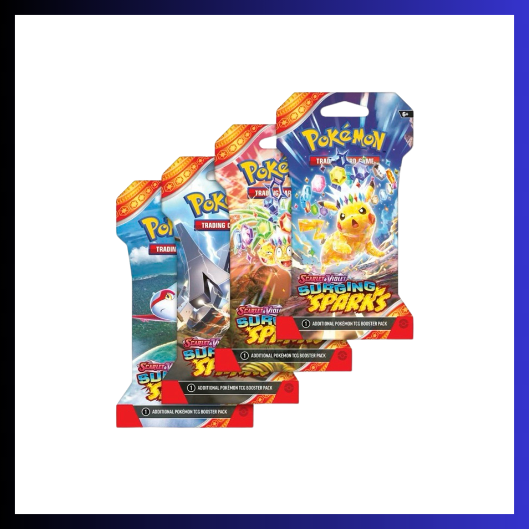 Pokemon Eng Sv08 Surging Sparks Sleeved Packs