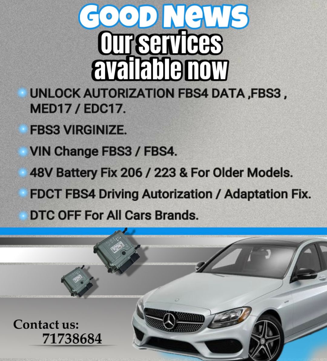 All Mercedes Benz solutions 