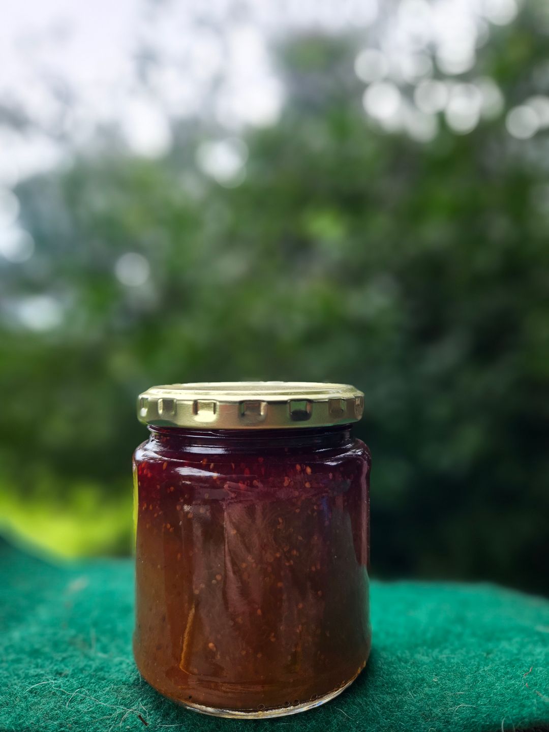 Raspberry and fig jam - organic