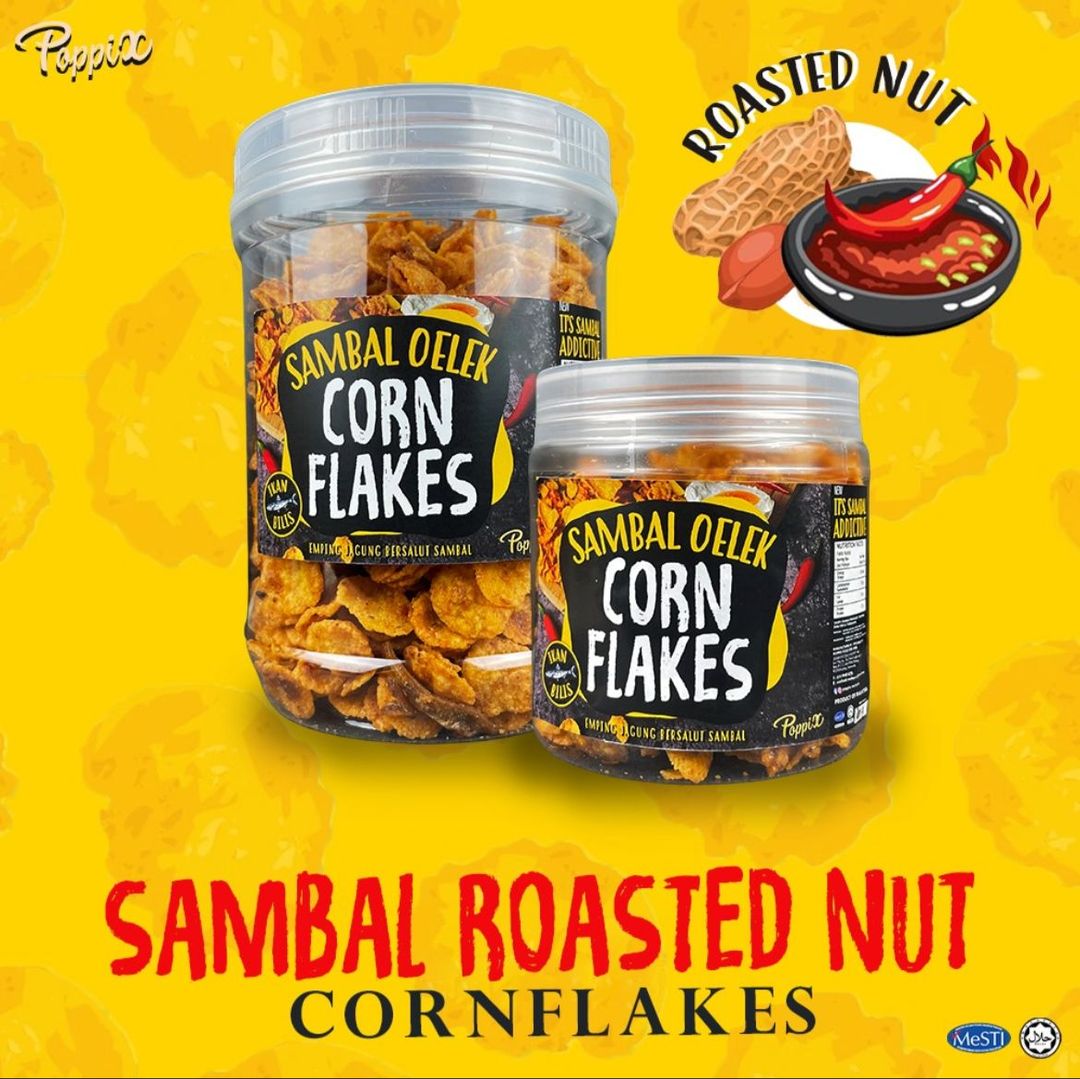 Sambal Roasted Nut Cornflakes