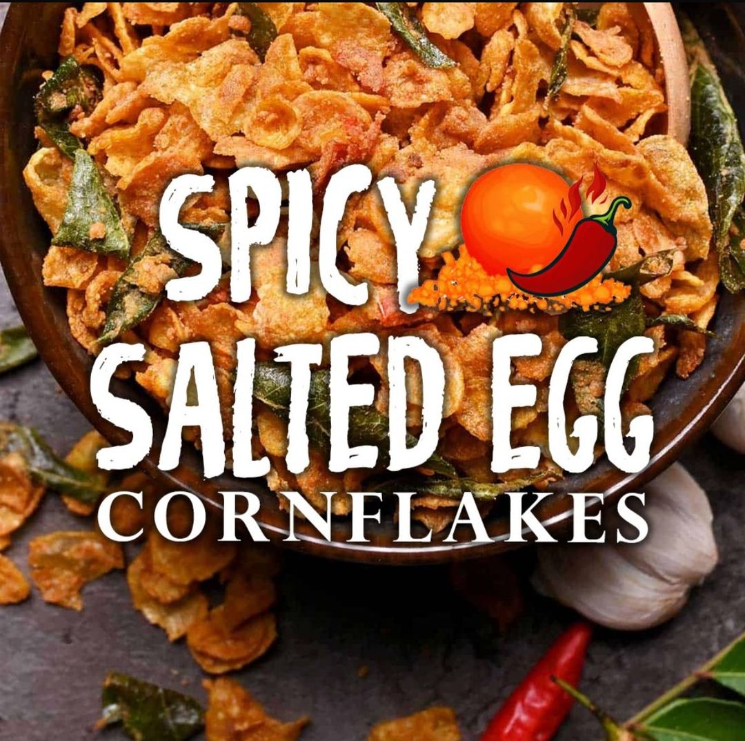 Fresh Spicy Salted Egg Cornflakes