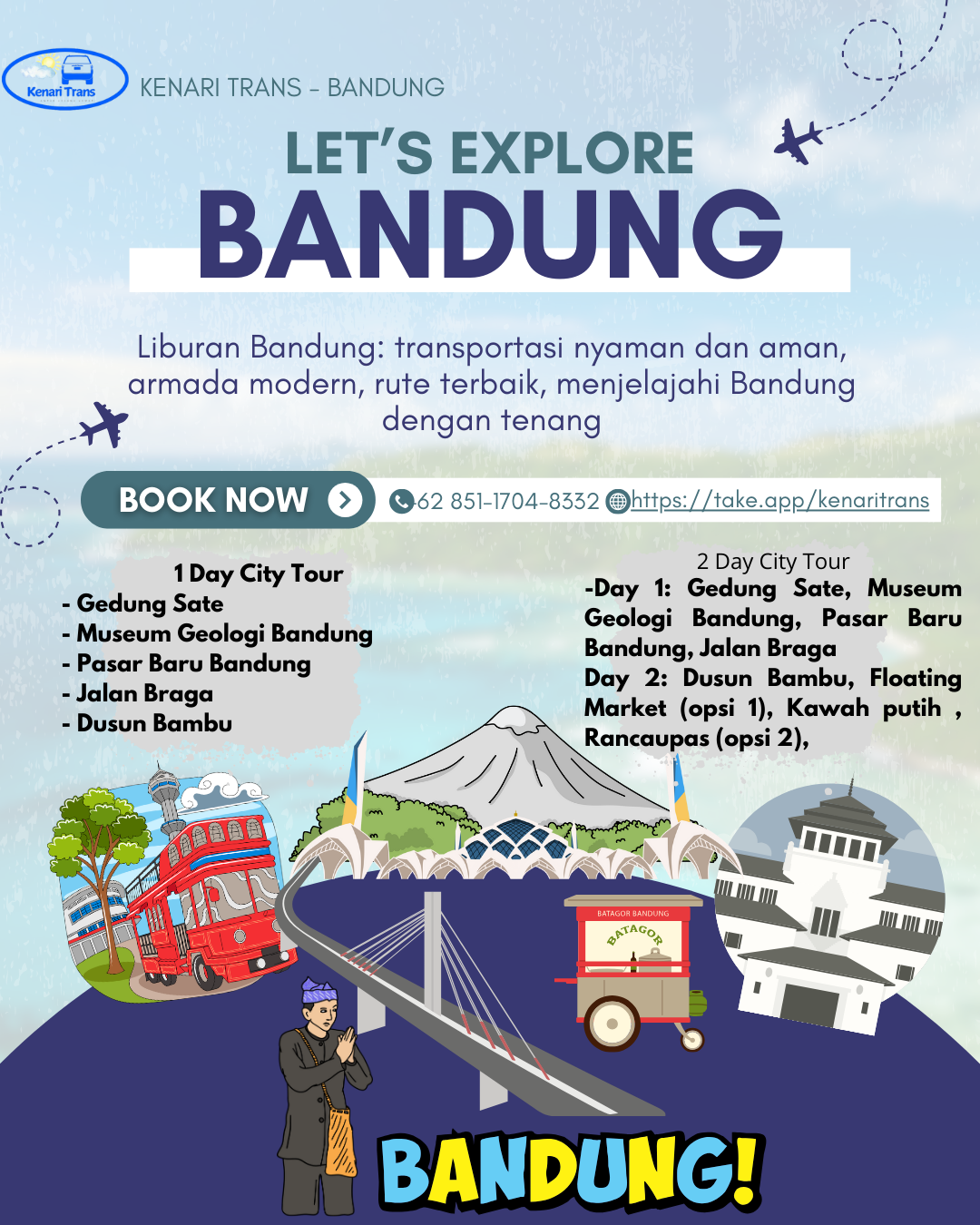 One Day Bandung City Tour 