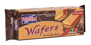 Cherish Chocolate Cream Wafers 375g