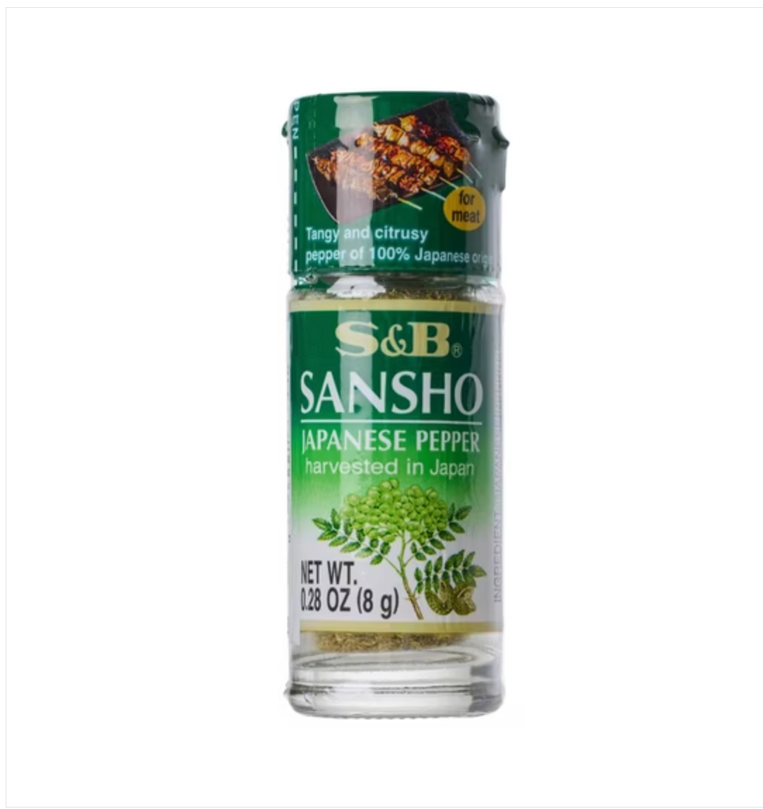 S&B Sansho Pepper 8gm