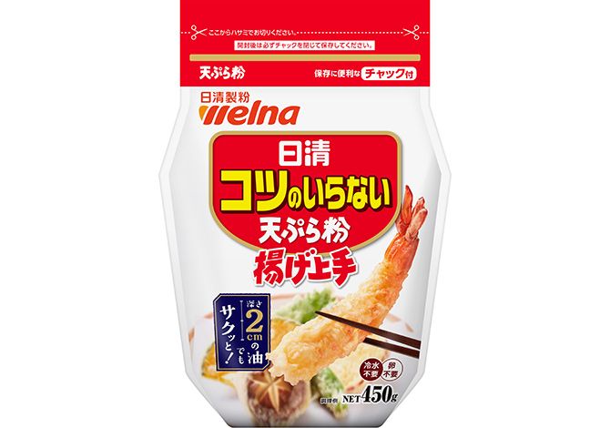 NISSIN Tempura Flour コツのいらない 天ぷら粉あげ上手