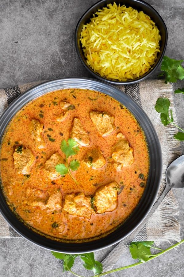 Lamb Korma with Jeera Rice