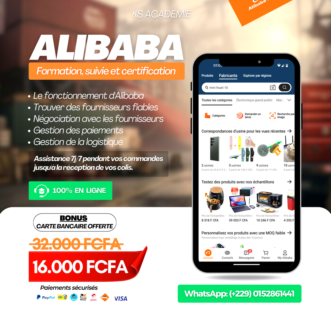 FORMATION ET ACCOMPAGNEMENT ALIBABA