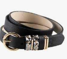 Indy Ladies Belt Black - Size S (New)