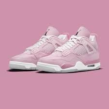 Off White x Air Jordan 4 'Pink'