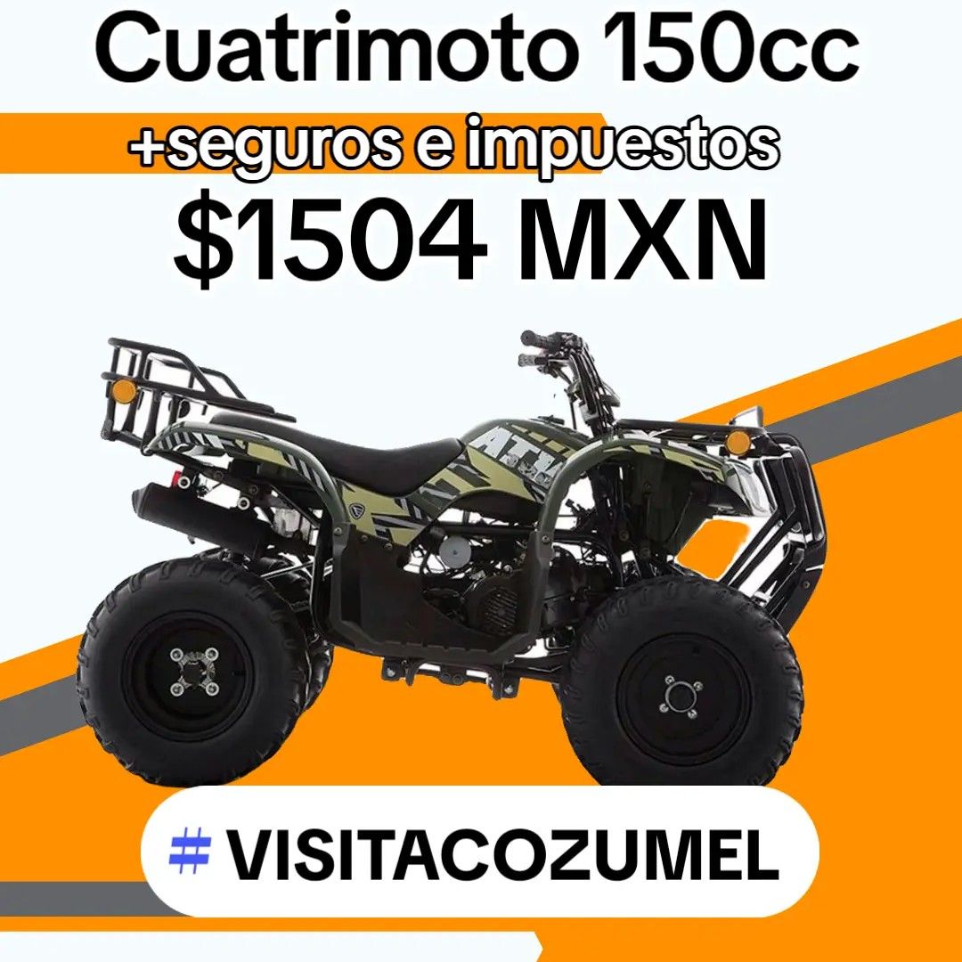 ATV, CUATRIMOTO, semi-automático, 2 pax