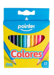 LAPIZ COLOR 12 UND POINTER CORTOS