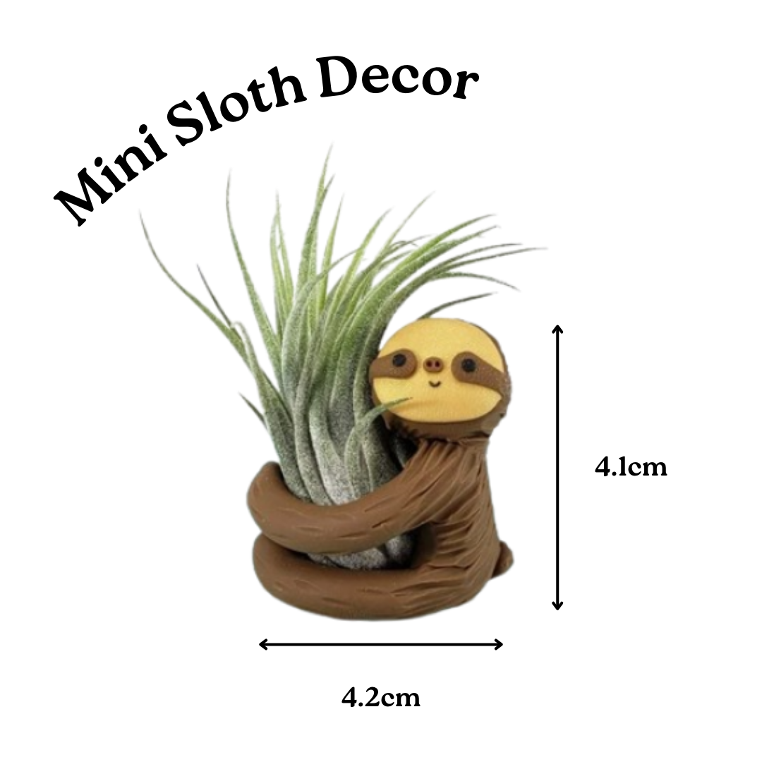 Mini Sloth Decor