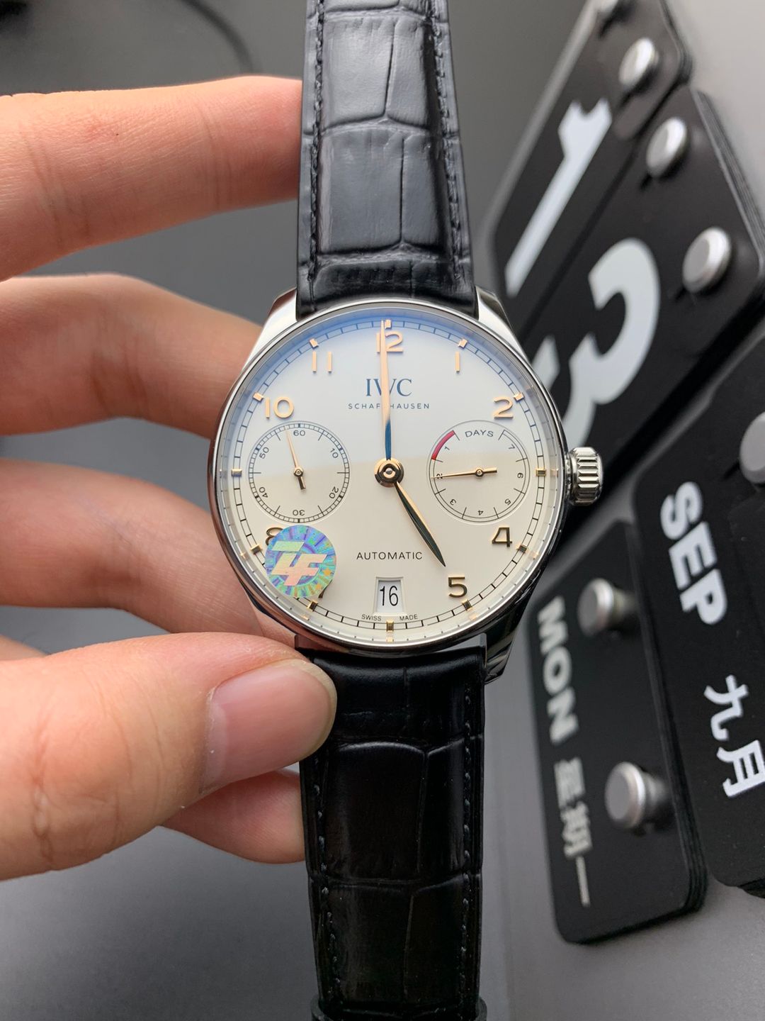 IWC Portugieser Automatic White and Black