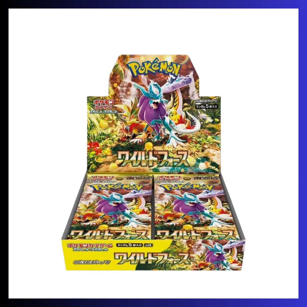 Pokemon JP SV5K Wild Force Booster Box