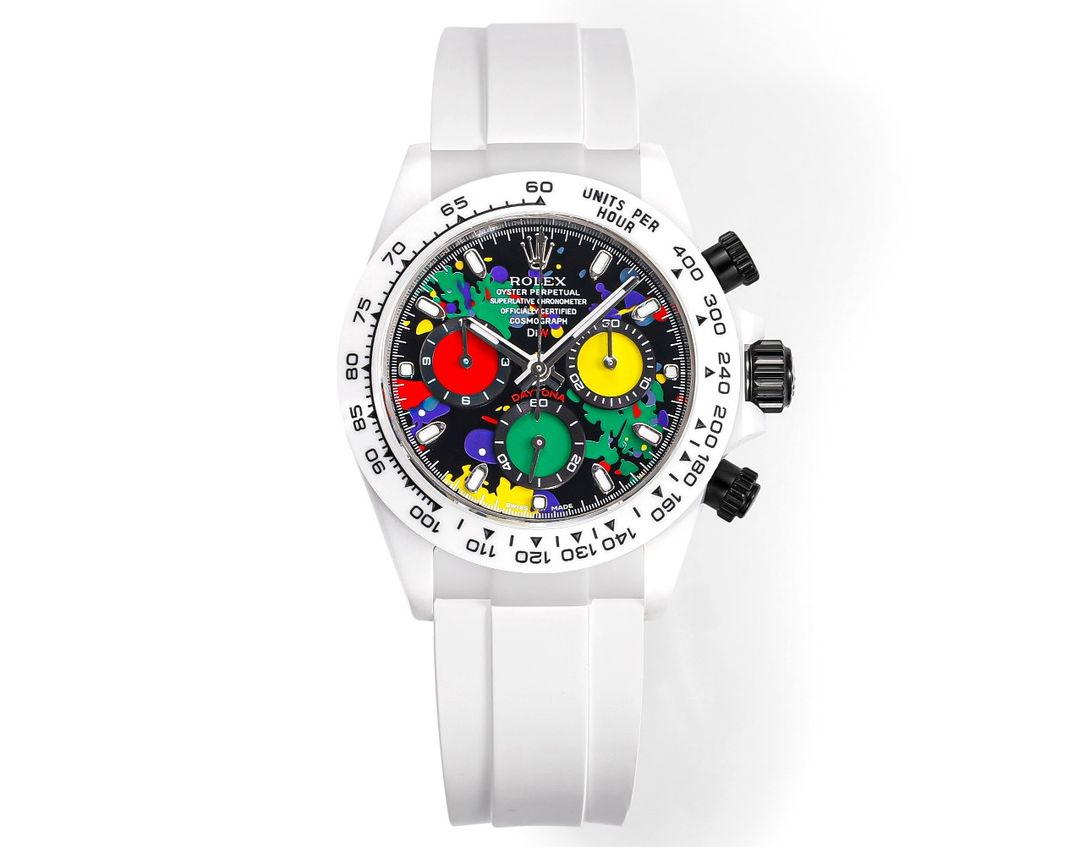 Rolex Daytona Multicolor and White