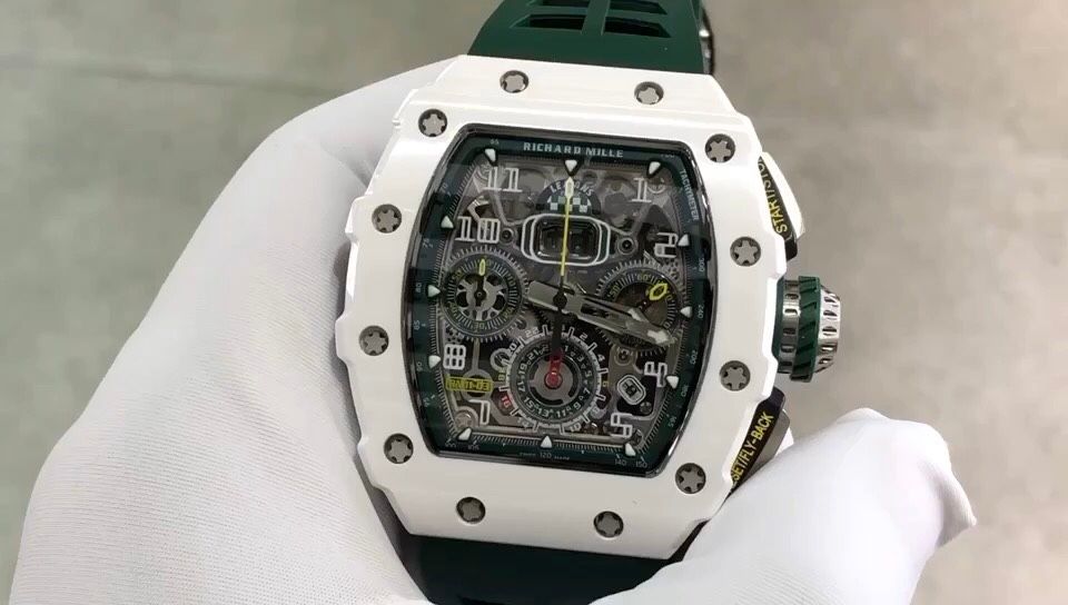 Richard Mille RM White and Green