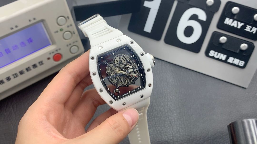 Richard Mille RM White and Skeleton