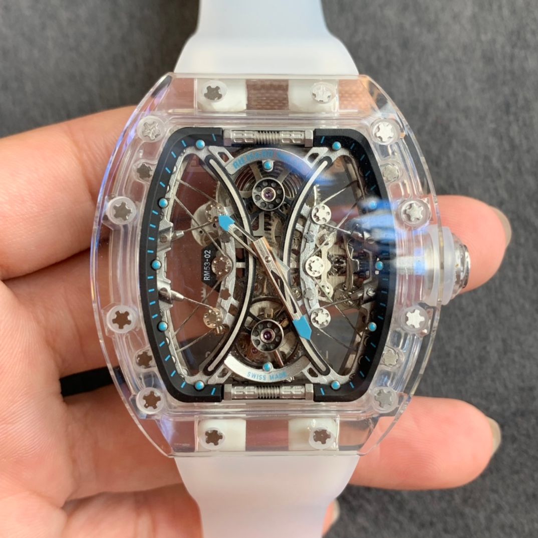 Richard Mille RM Transparent and White