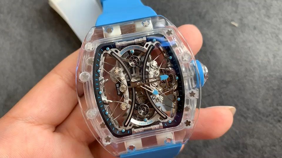 Richard Mille RM Transparent and Blue