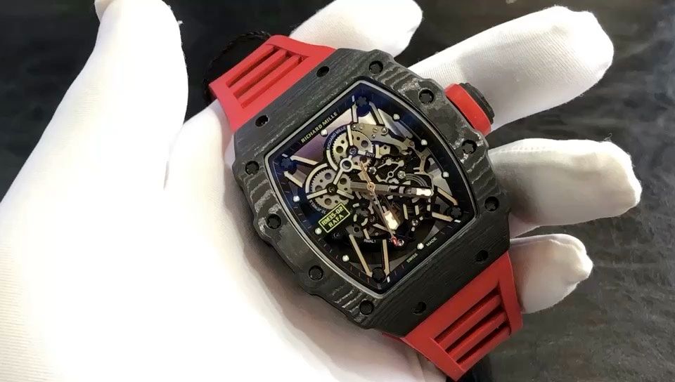 Richard Mille RM Carbon and Red