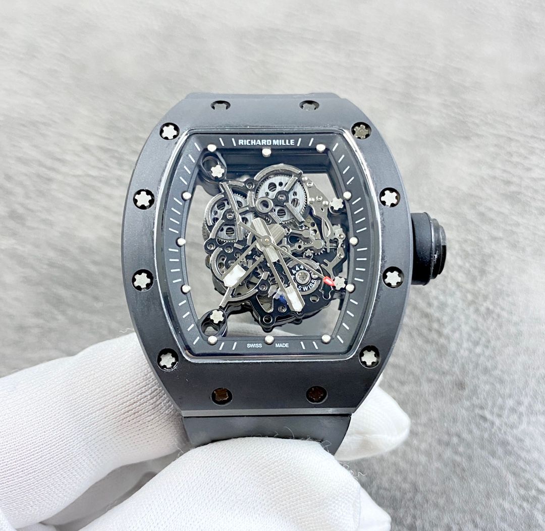 Richard Mille Skeletonized Watch Black