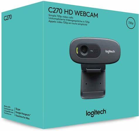  LOGITECH C270 HD WEBCAM