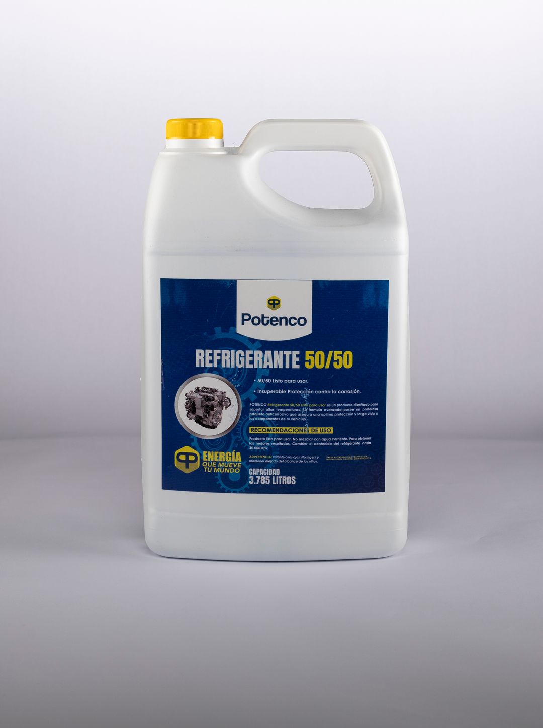 Potenco Refrigerante 50/50 - Galón 3,78 Litros