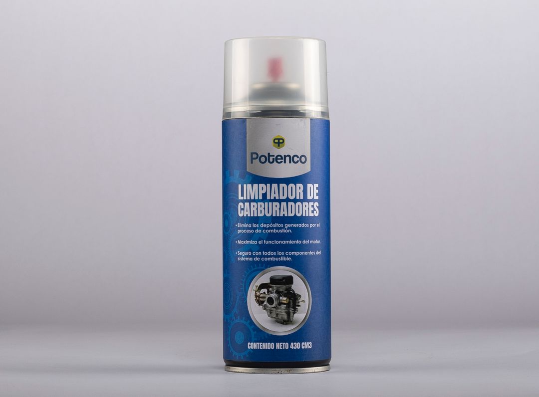 Potenco Limpiador de Carburador - Lata Aerosol 430 cm3