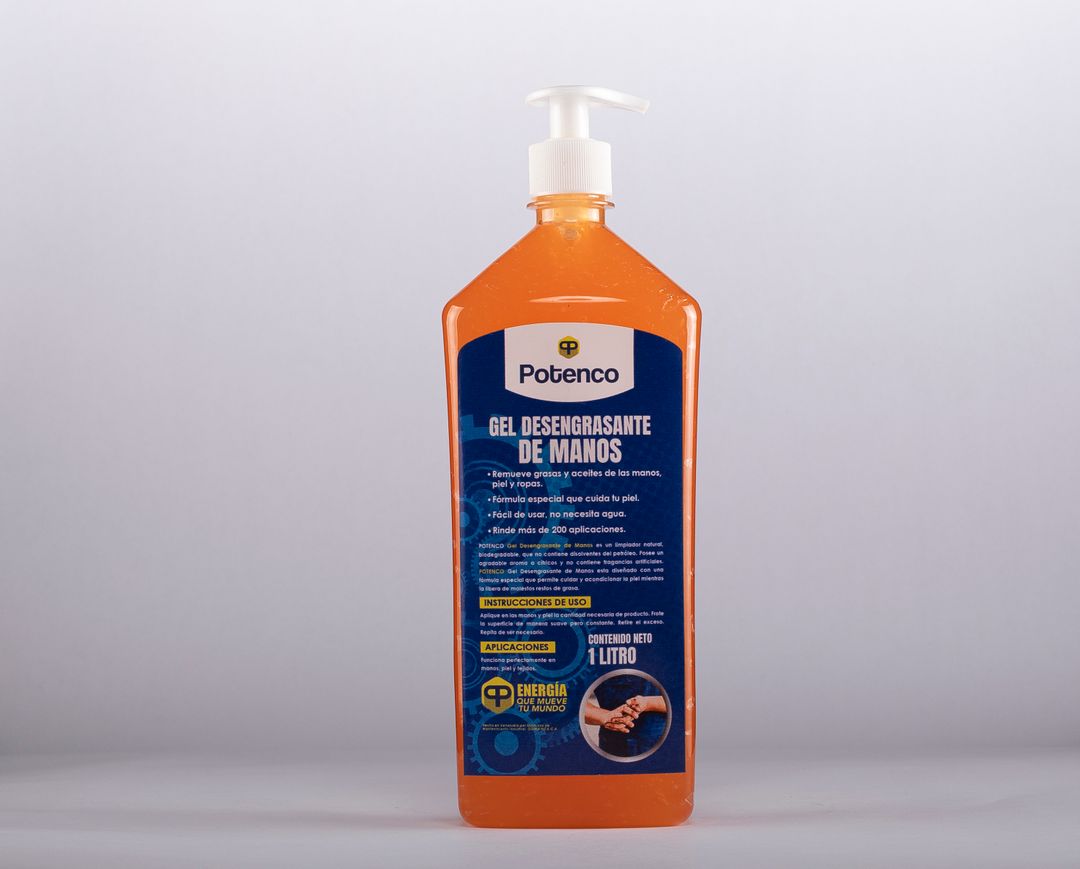 Potenco Gel Desengrasante de Manos - 1 Litro