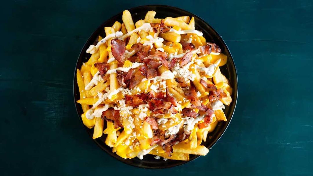 Gooey Bacon Cheese Fries