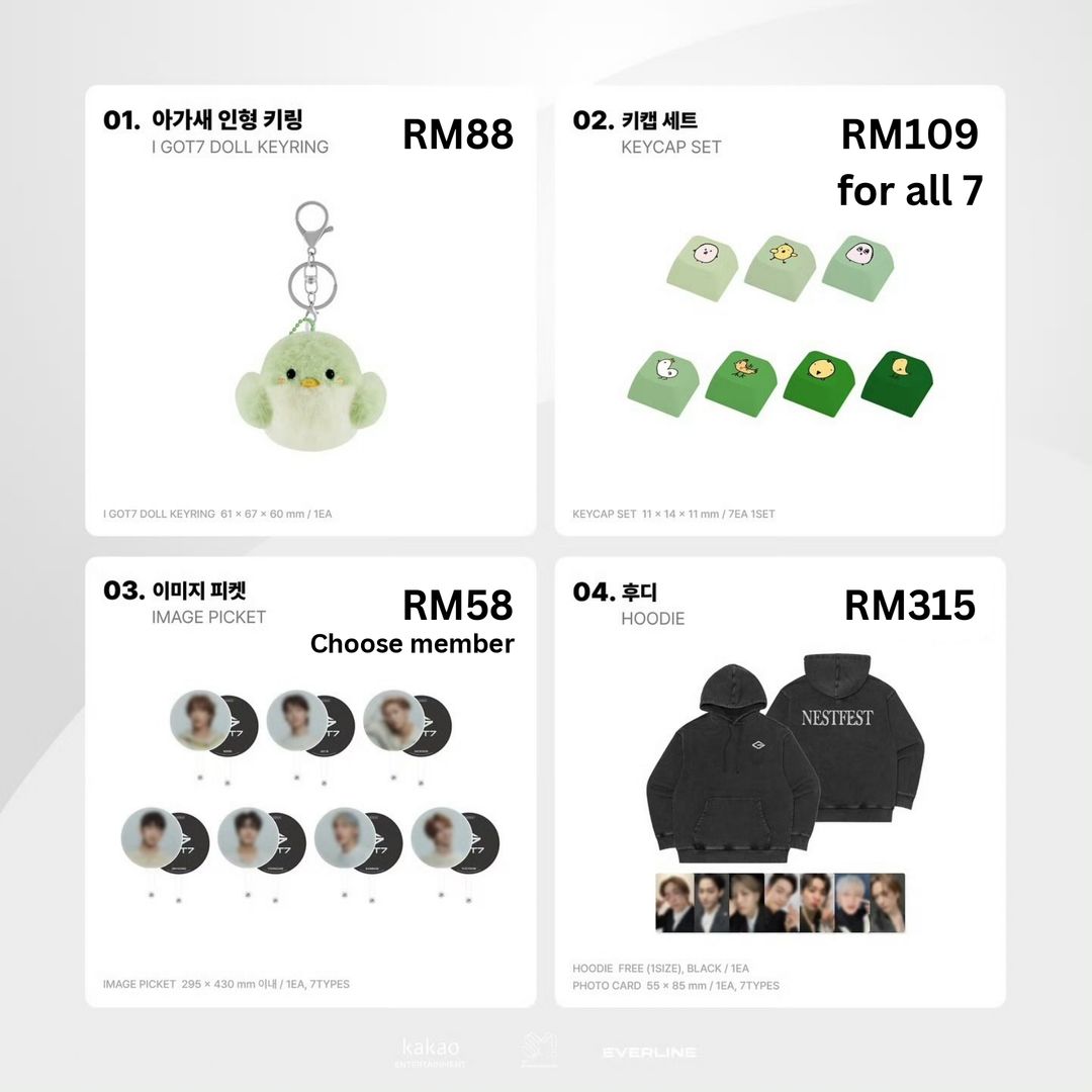 GOT7 CONCERT [NESTFEST] OFFICIAL MD