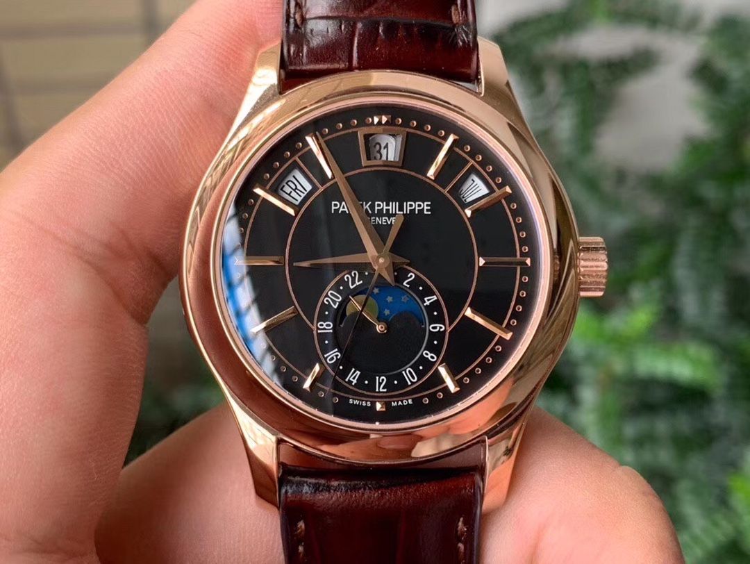 Patek Philippe Annual Calendar Moonphase Rose Gold