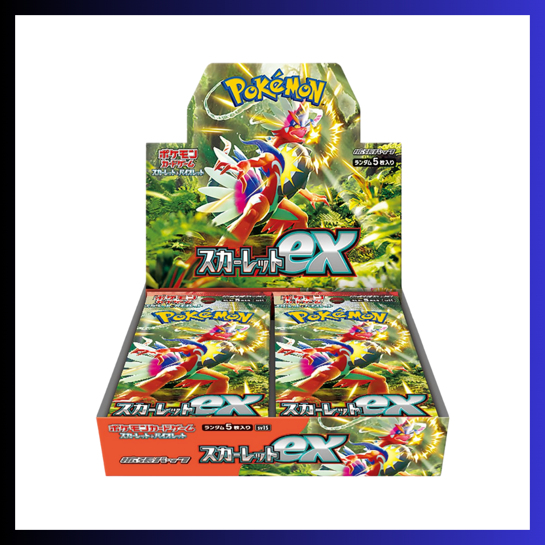 Pokemon JP SV1S Scarlet Booster Box