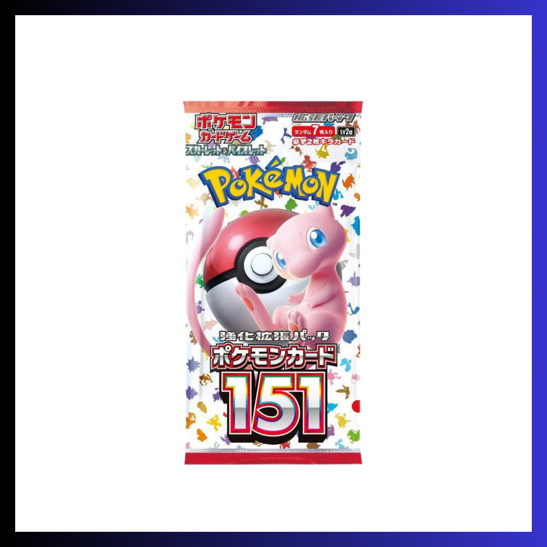 Pokemon JP SV2A 151 Pokemon Center Packs