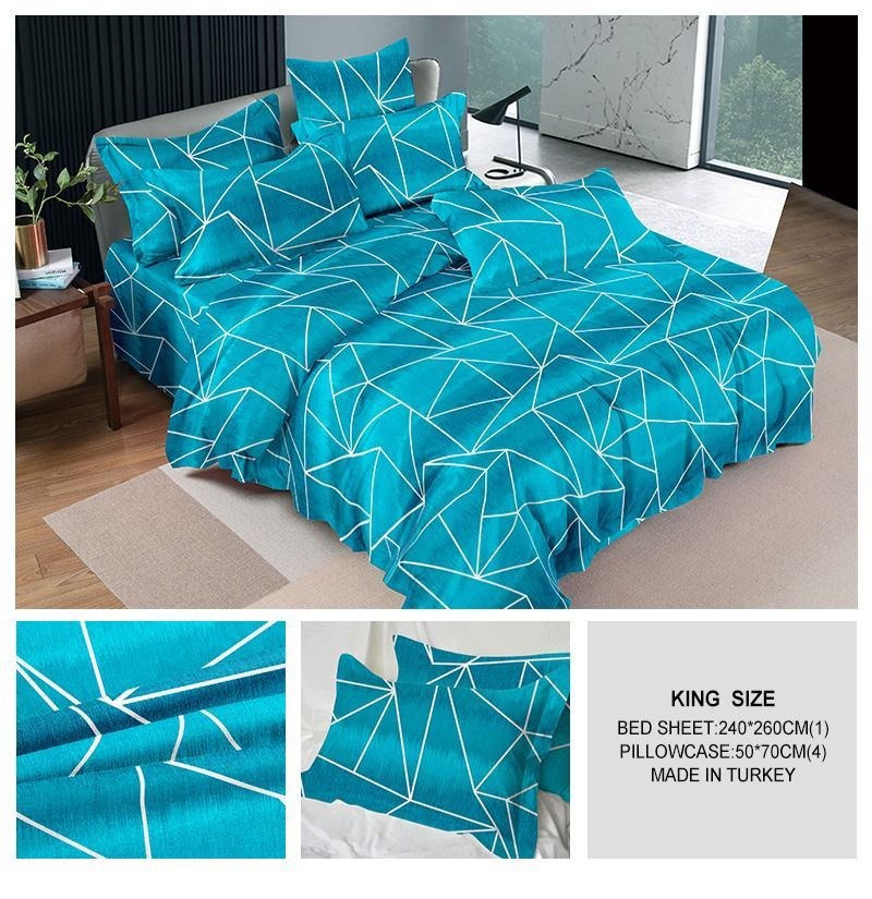 Double Bedsheets with 3 pillow cases for sale.