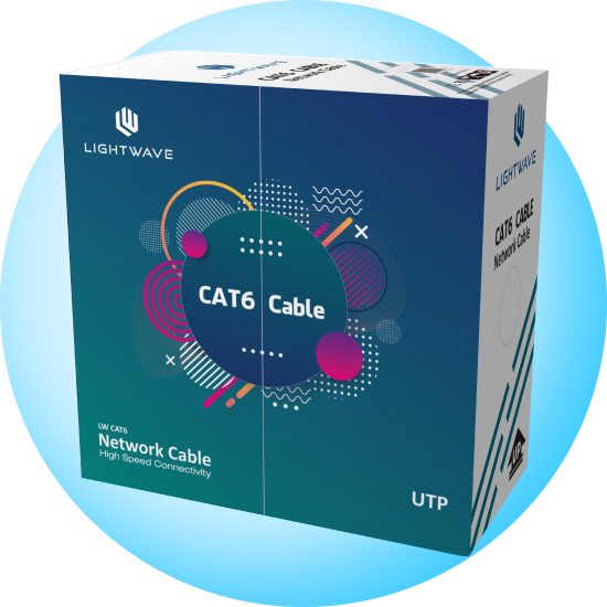 LIGHTWAVE HIGH QUALITY CAT 6 OUTDOOR CABLE (305 METERS)