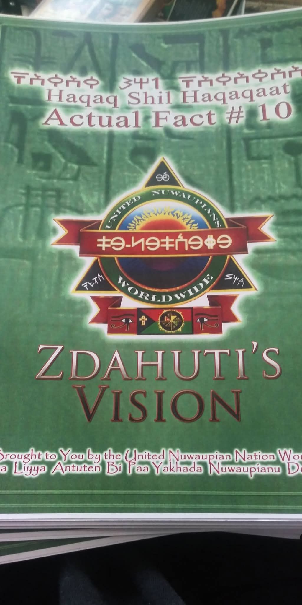 ZDAHUTI'S  VISION 