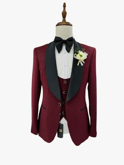 Maroon Tux