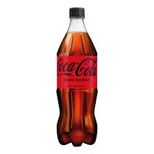 Coca Cola zero sugar 1л ПЭТ