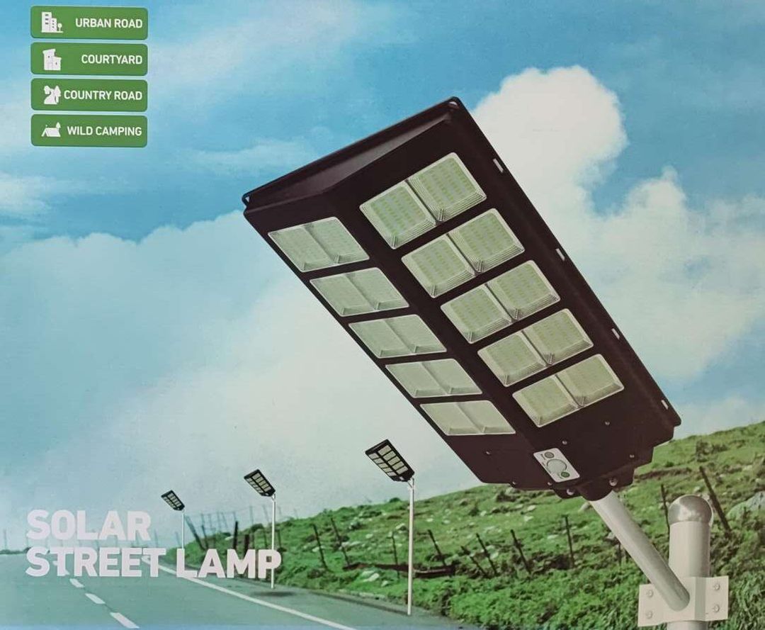 JT-CLEAR 1000Watt Solar Powered LED Street/Pole Light