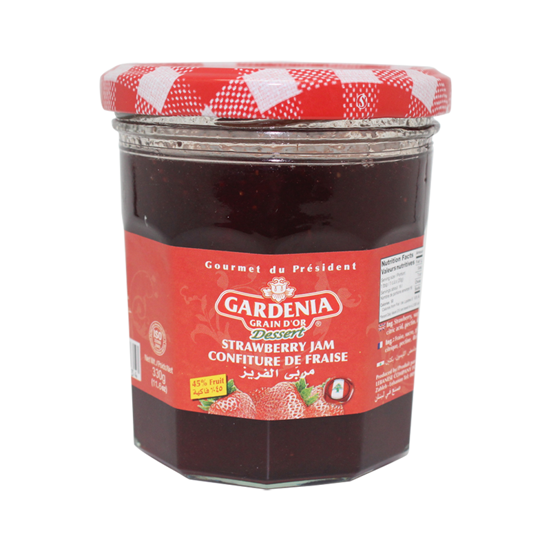 GARDENIA STRAWBERRY JAM 330G